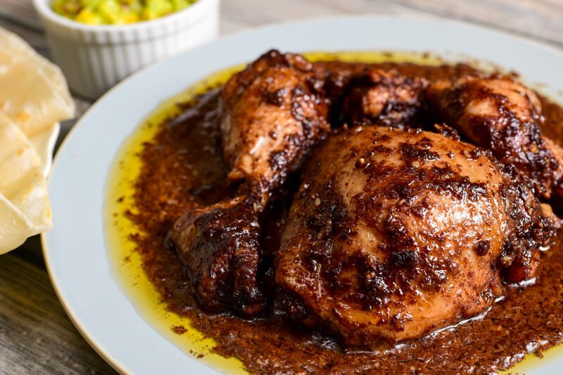 Slow Cooker Chicken Mole