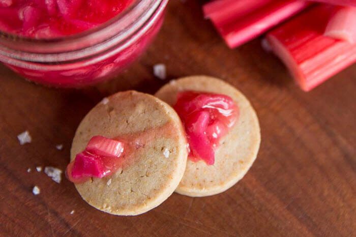 Sous Vide Rhubarb Jam