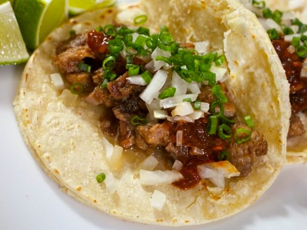 Sous Vide Tacos de Lengua