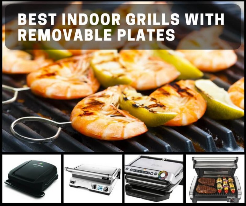 Best Indoor Grills with Removable Plates Easy Clean, Multiple Cooking