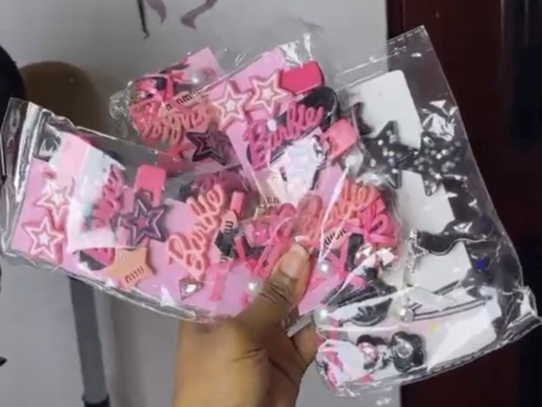 Hair Clip (Pinky)
