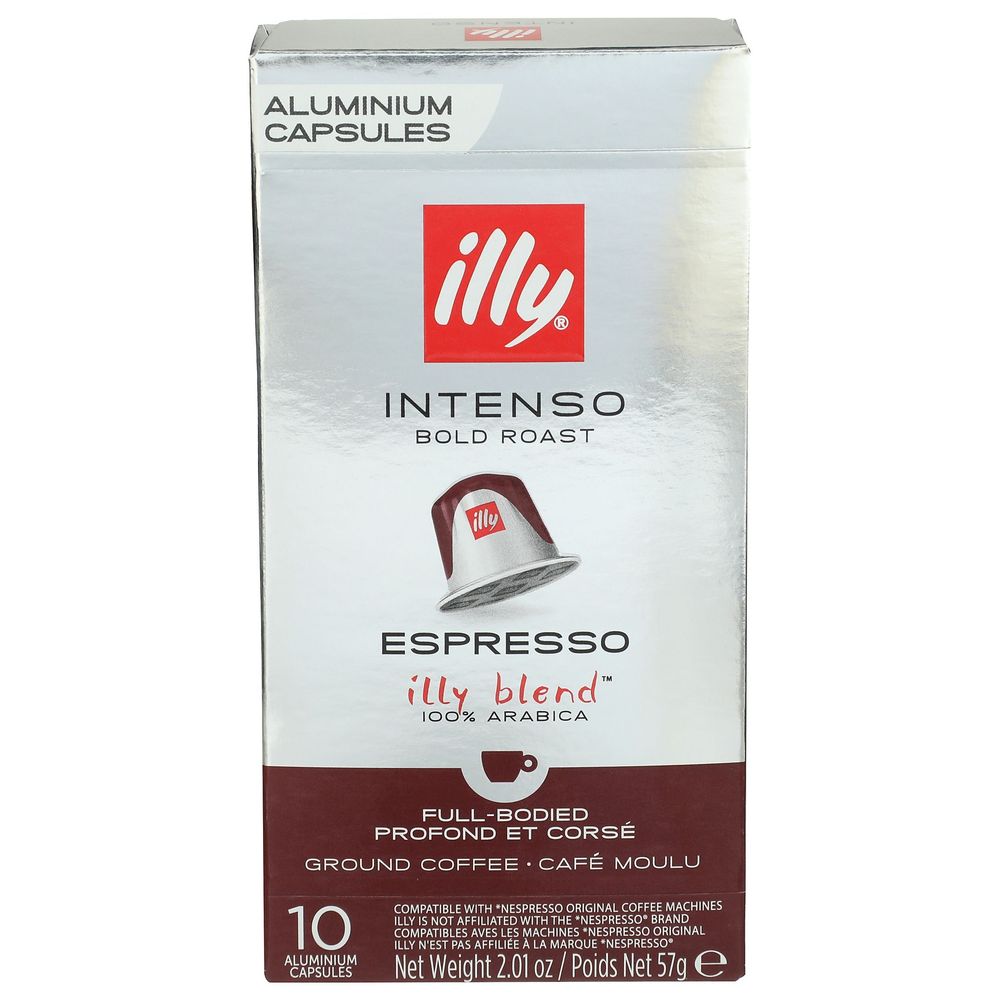 Illy Intenso Espresso Coffee Capsules, 10 Count -- 10 Per Case