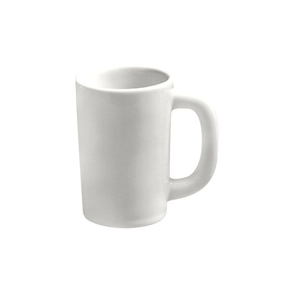 Anfora White Pecos 10 Ounce Coffee Mug, 24 Count