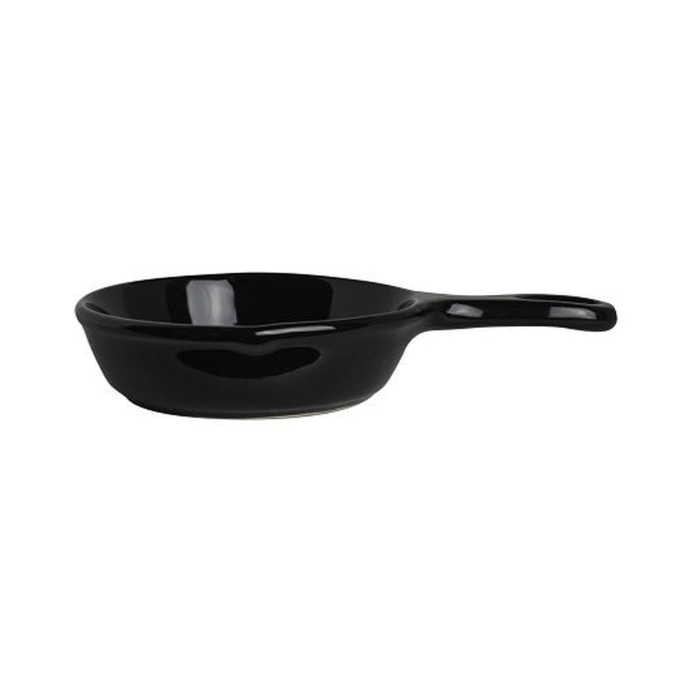 Anfora Black 24 Ounce Cast Iron Skillet, 12 Count