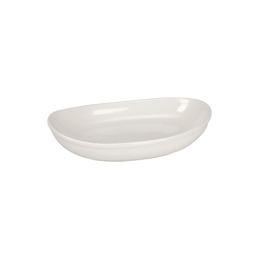 Diversified Hall 12 Ounce White China Oval Dish, 24 Count