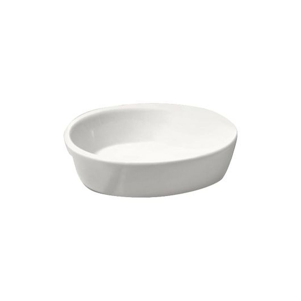 Anfora White 8 Ounce Fort Pitt Baker, 24 Count