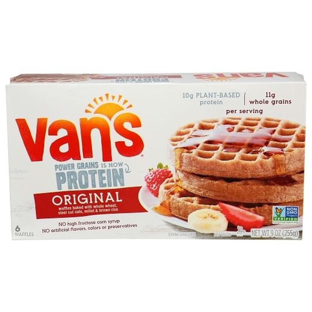 Van's Natural Power Grain Waffle, 9 Ounce -- 12 Per Case