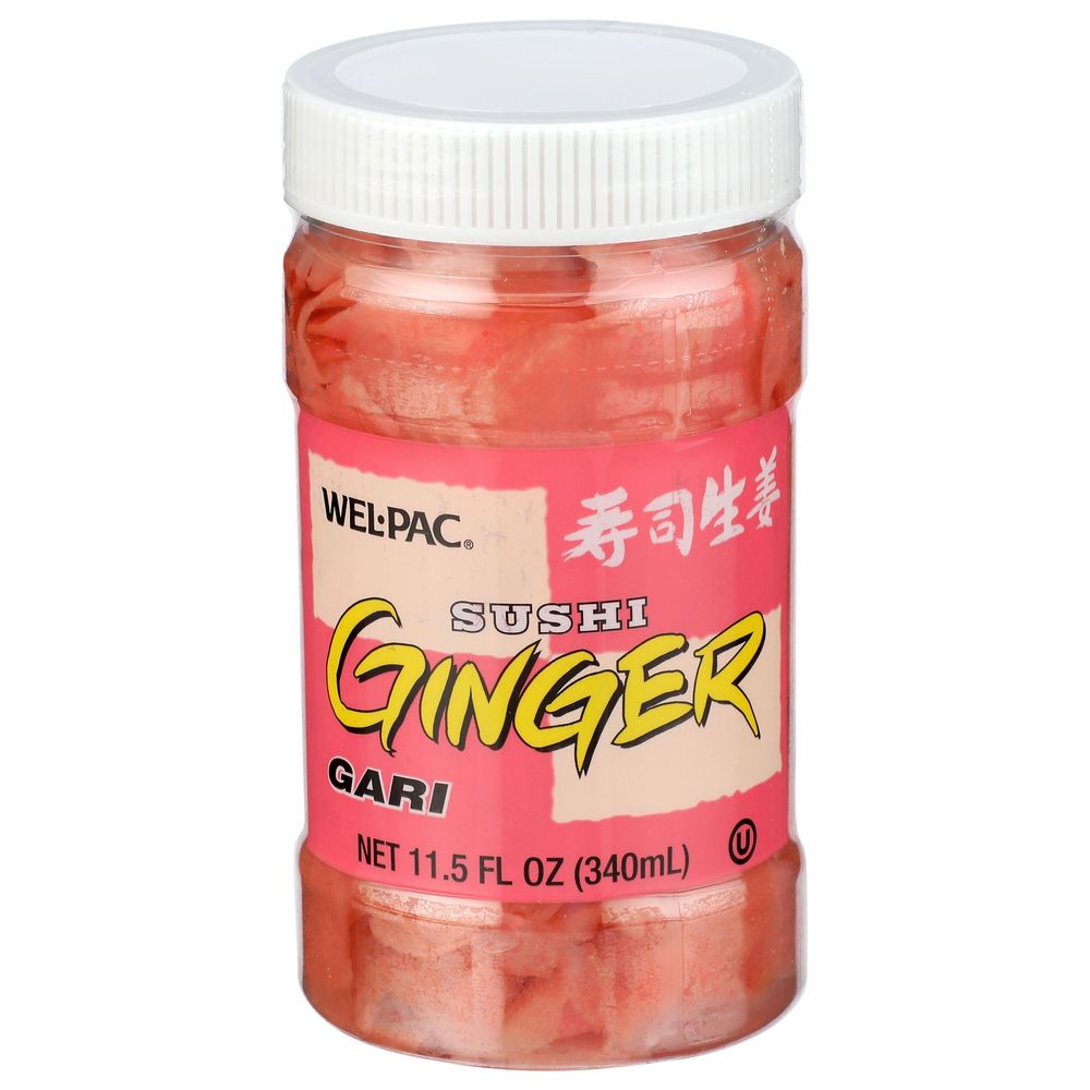 Wel Pac Sushi Ginger, 11.5 Ounce -- 12 Per Case