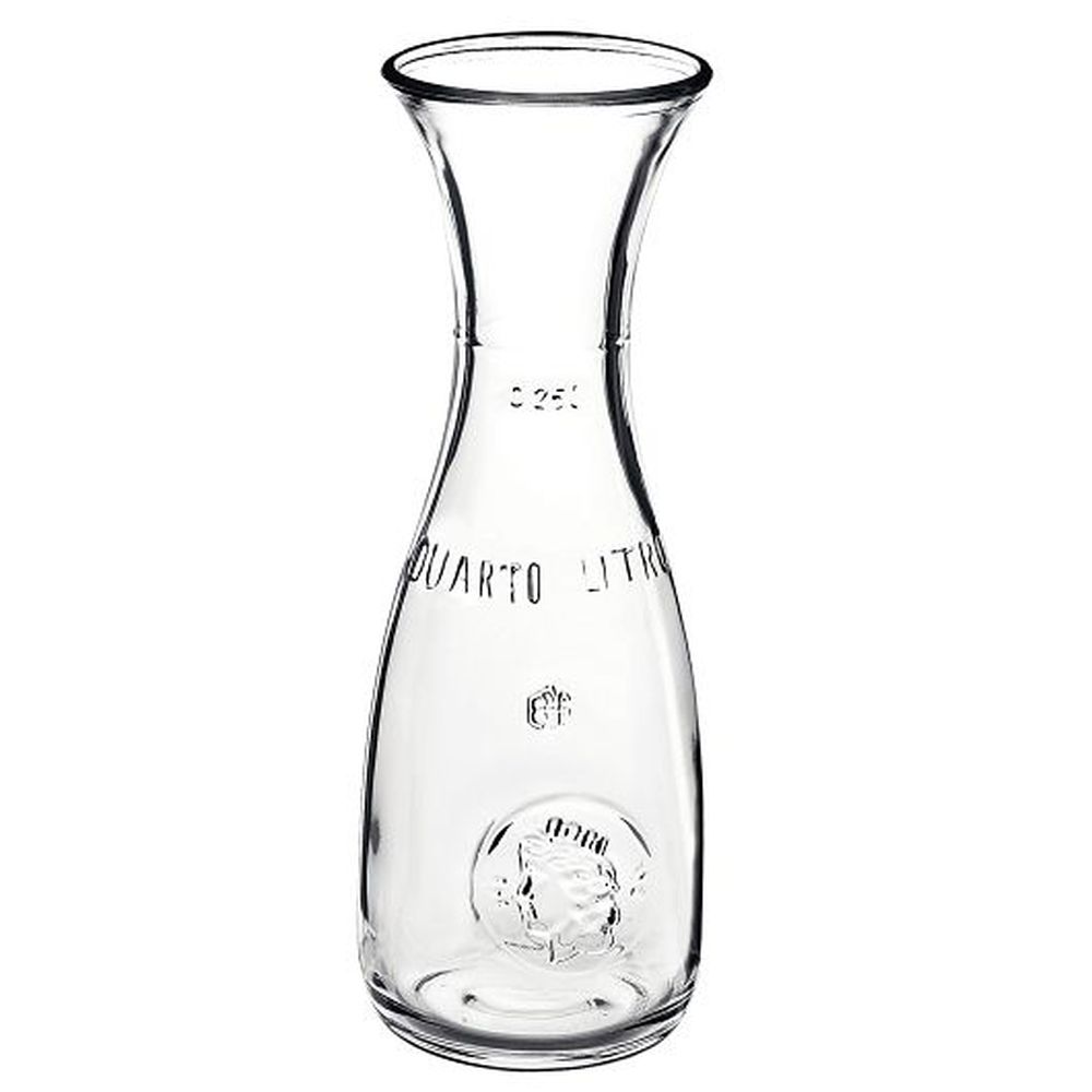 Bormioli Rocco Misura 20 Ounce Glass Carafe, 12 Count