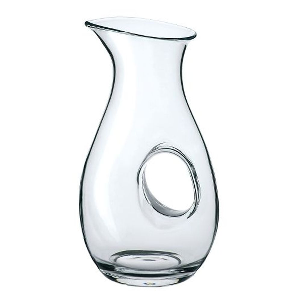 Bormioli Rocco Aurum 50.5 Ounce Glass Handled Carafe, 6 Count