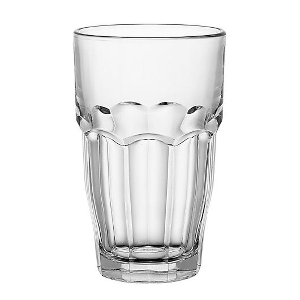 Bormioli Rocco Rock Bar 22 Ounce Super Cooler Glass, 12 Count
