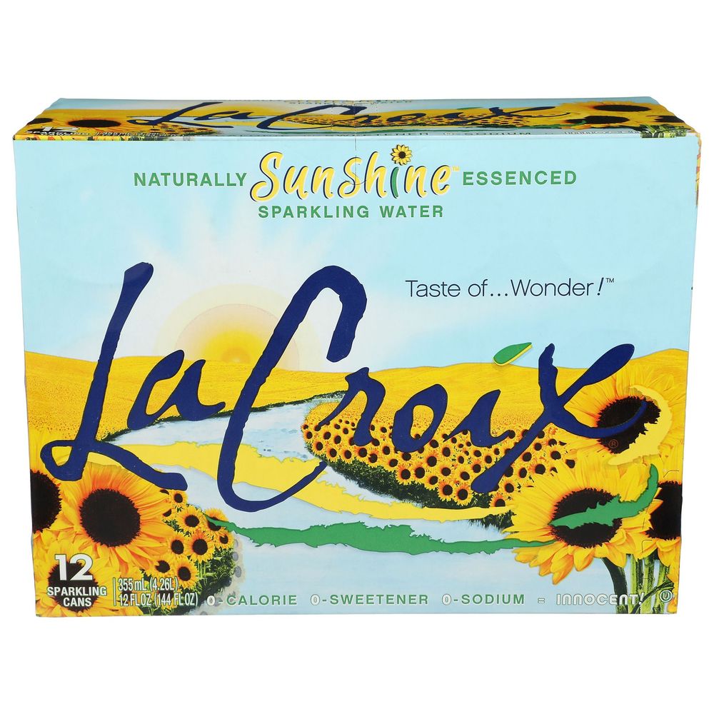 La Croix Sunshine Sparkling Water, 12 Fluid Ounce -- 24 Per Case
