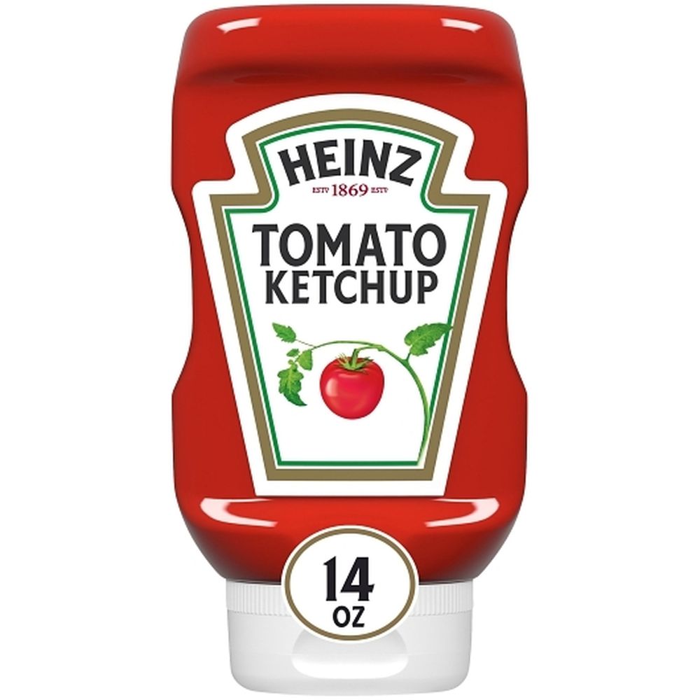 Heinz Stay Clean Cap Tomato Ketchup, 14 Ounce -- 16 Per Case