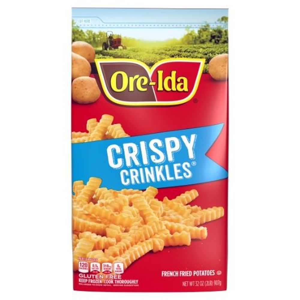 Golden Deep Crispy Crinkle Cut French Fries
