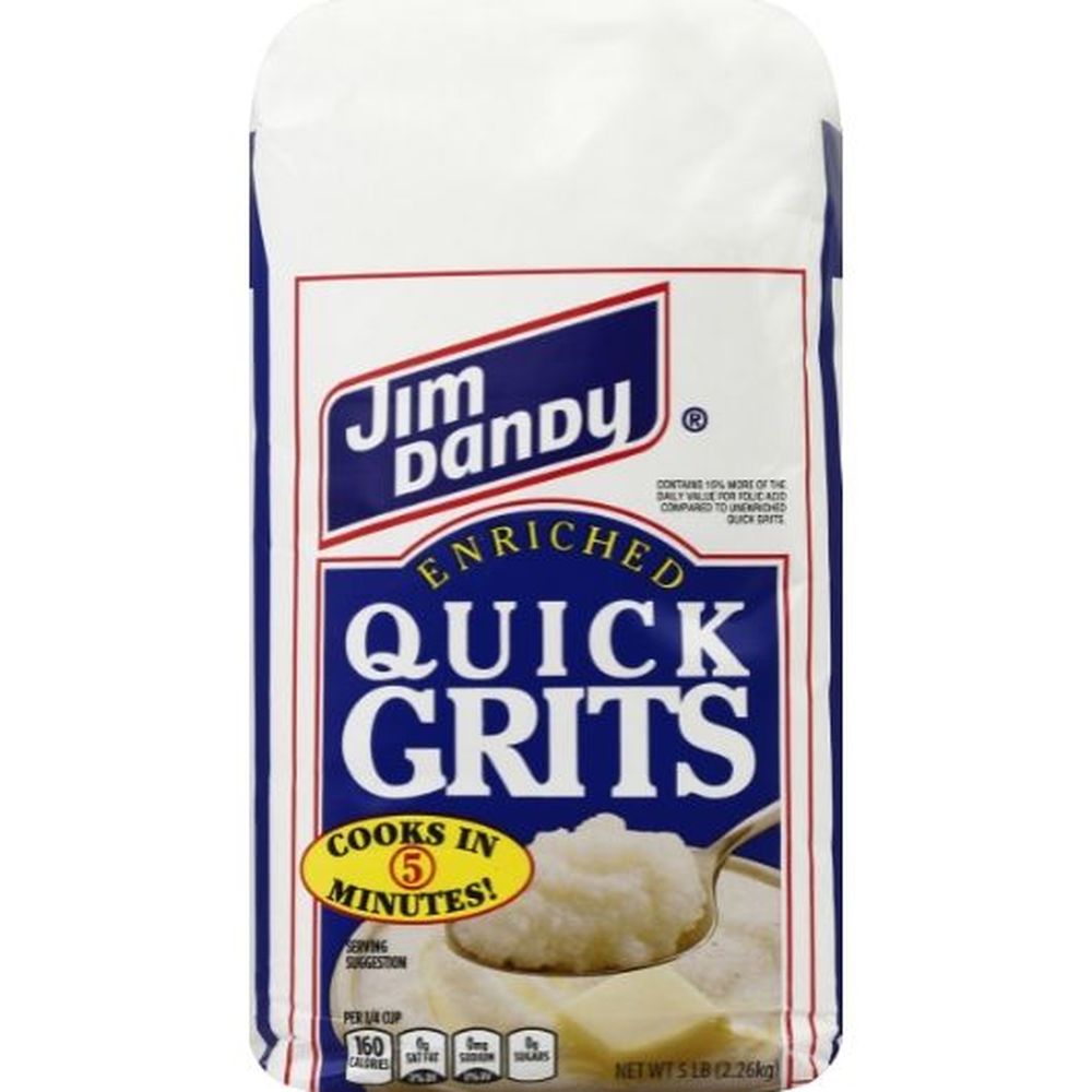 Jim Dandy Quick Grits, 5 Pound -- 8 Per Case