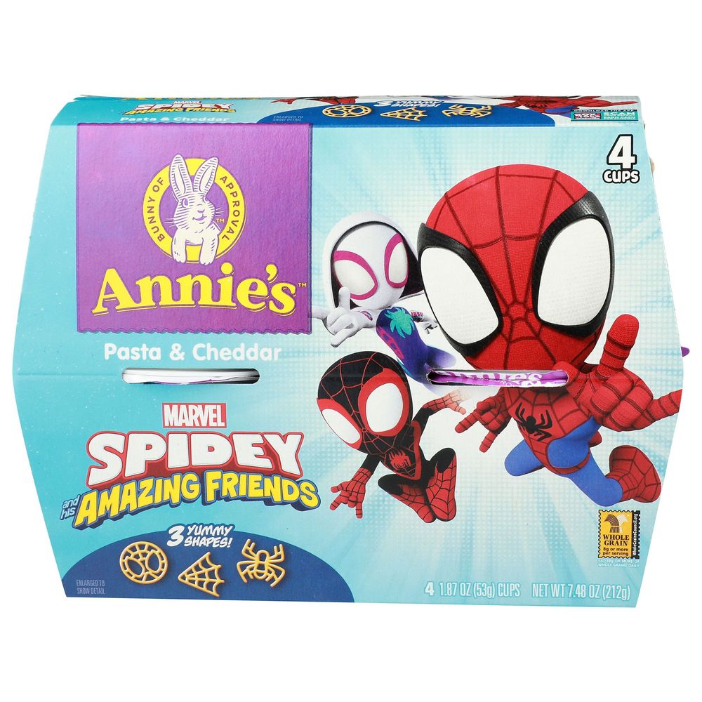 Spidey Macaroni and Cheese Pasta