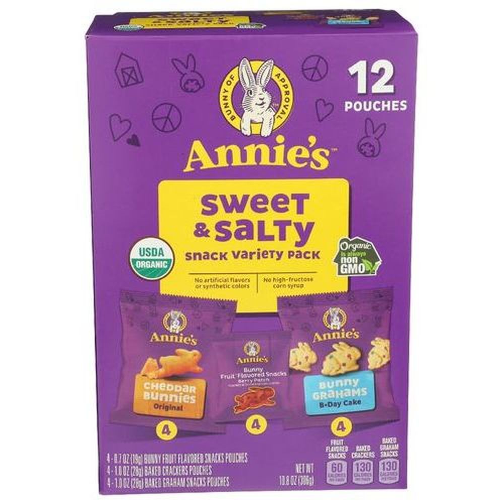 Organic Sweet and Salty Snack - Variety Pack
