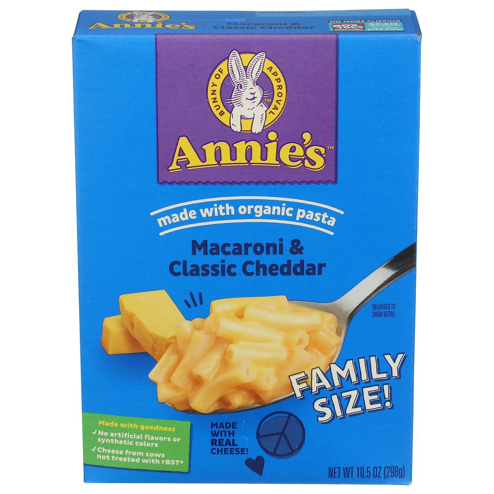 Classic Mild Cheddar Macaroni and Cheese Pasta - Family Size