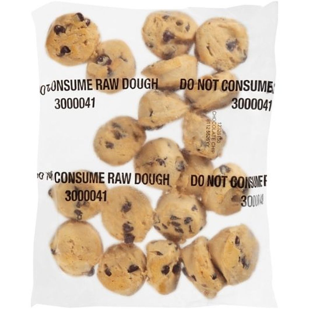 Toll House Chocolate Chip Cookie Dough, 1.5 Ounce -- 240 Per Case