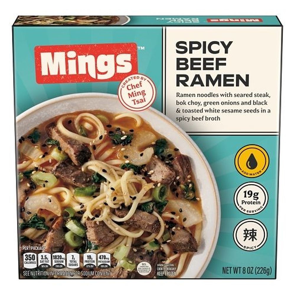 Mings Spicy Beef Ramen, 8 Ounce -- 10 Per Case