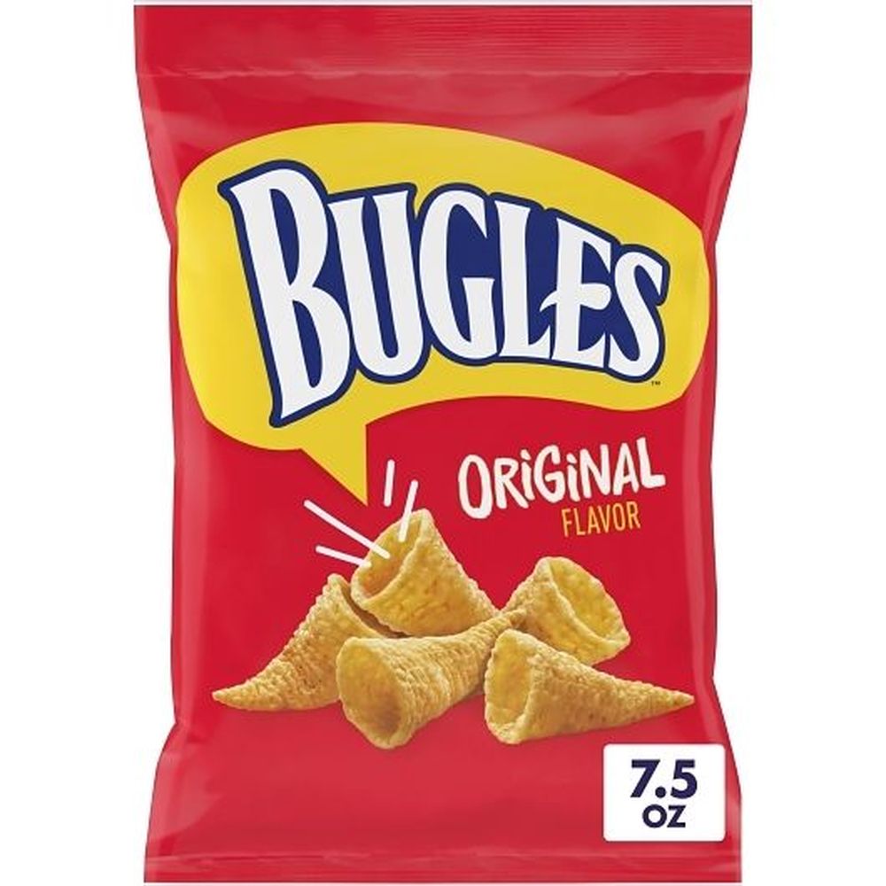 Bugles Original Crispy Corn Snacks, 7.5 Ounce -- 8 Per Case