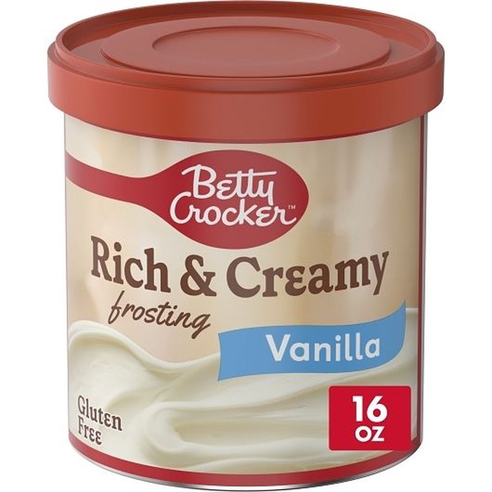 Betty Crocker Rich And Creamy Vanilla Frosting, 16 Ounce -- 8 Per Case