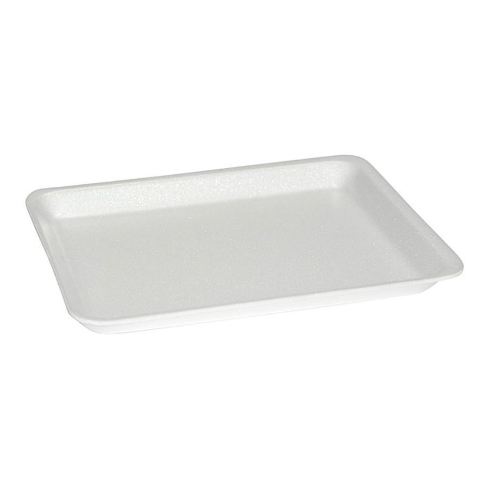 Evergreen White Polystyrene Foam 8S Supermarket Tray