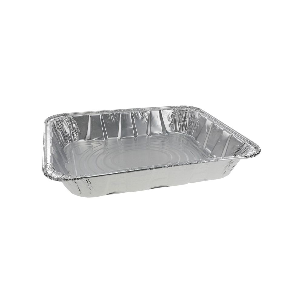 Evergreen Aluminum Silver Medium Depth Half-Size Steam Table Pan