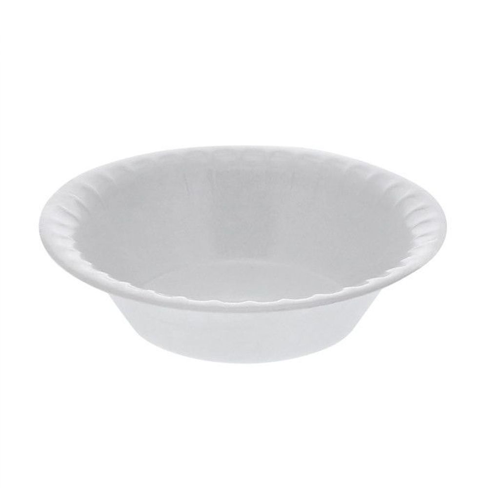 Placesetter White Deluxe Laminated Foam Bowl, 4/5 Ounce Capacity -- 1250 Per Case