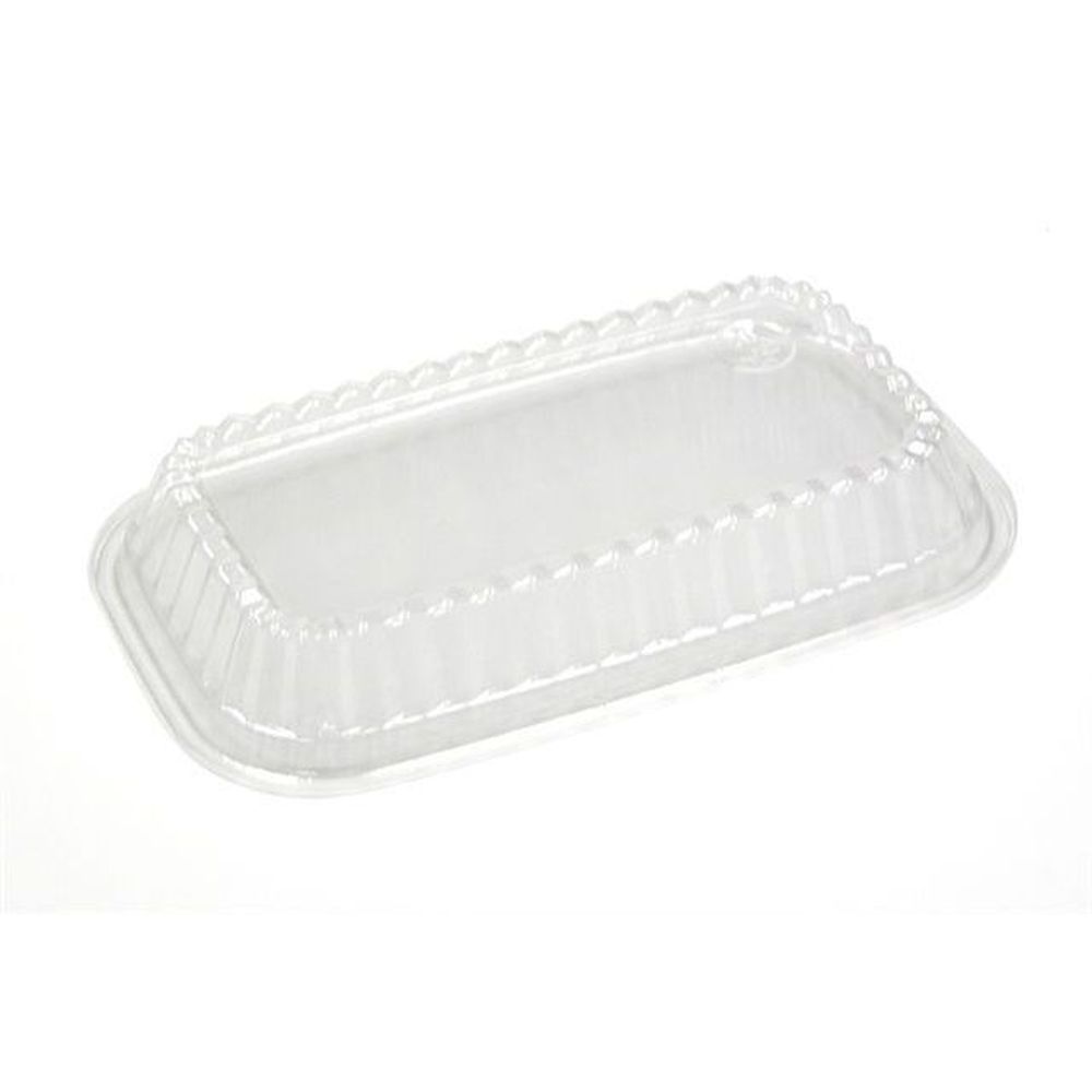 Evergreen Clear OPS Rectangle Shallow Dome Lid for ClearView Medium and Large Platter