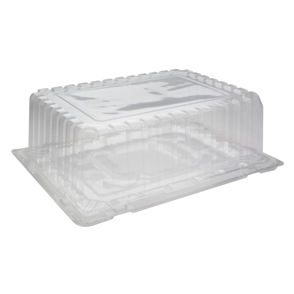 Evergreen Clear OPS 1/4 Showcake Sheet Cake Base and Deep Dome Lid
