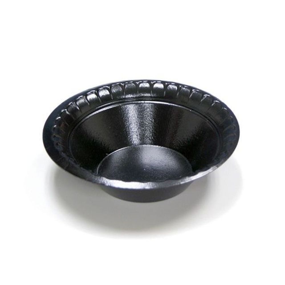 Placesetter Black Deluxe Laminated Foam Bowl, 12 Ounce Capacity -- 1000 Per Case