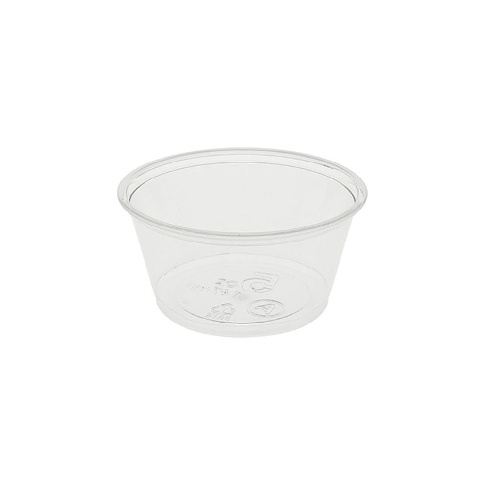 Clear Recycled PET A Size Sundae Dish