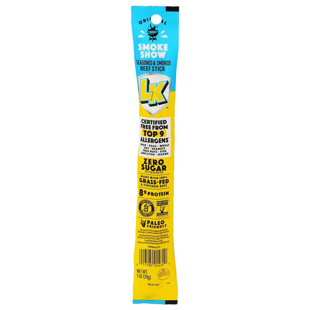 Lorissas Kitchen Original Smoke Show Mini Beef Sticks, 1 Ounce -- 12 Per Case