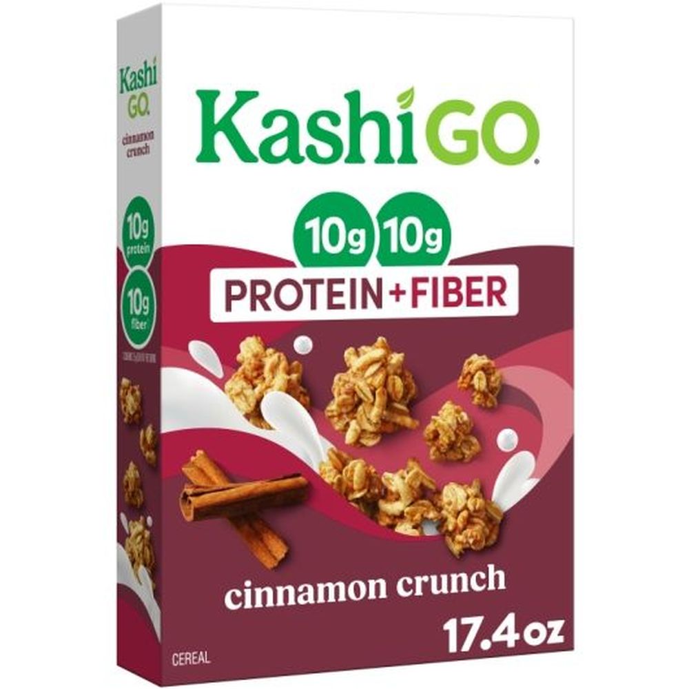 Kashi Go Cinnamon Crunch Cereal, 17.4 Ounce -- 10 Per Case