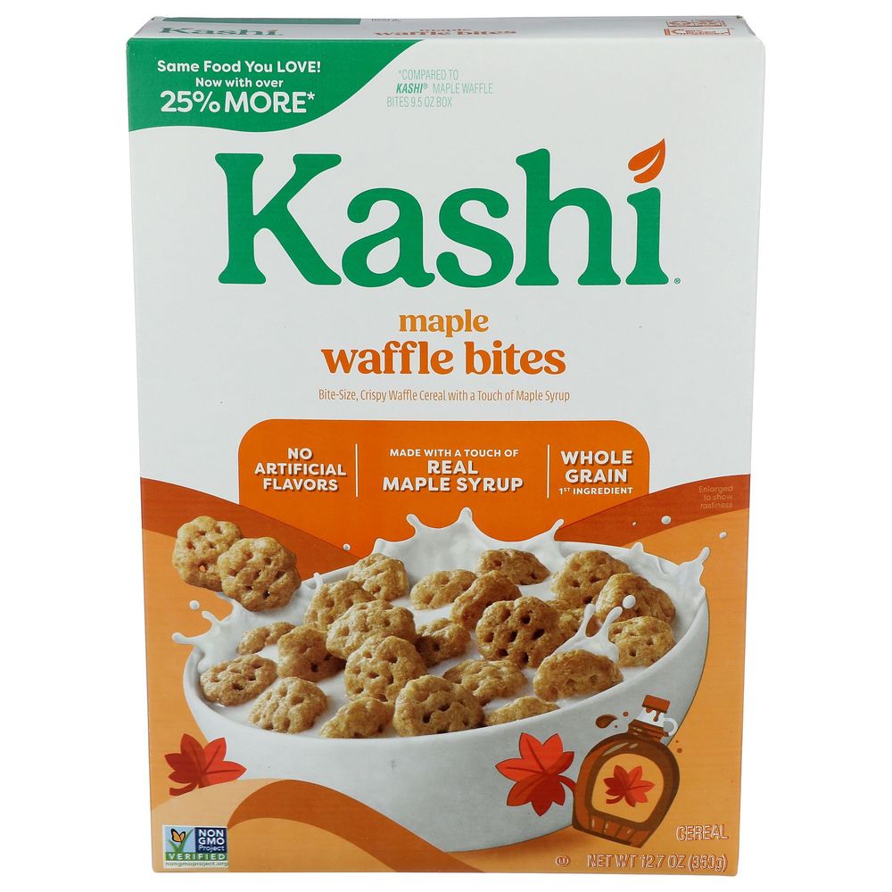 Kashi Maple Waffle Bites Cereal, 12.7 Ounce -- 8 Per Case