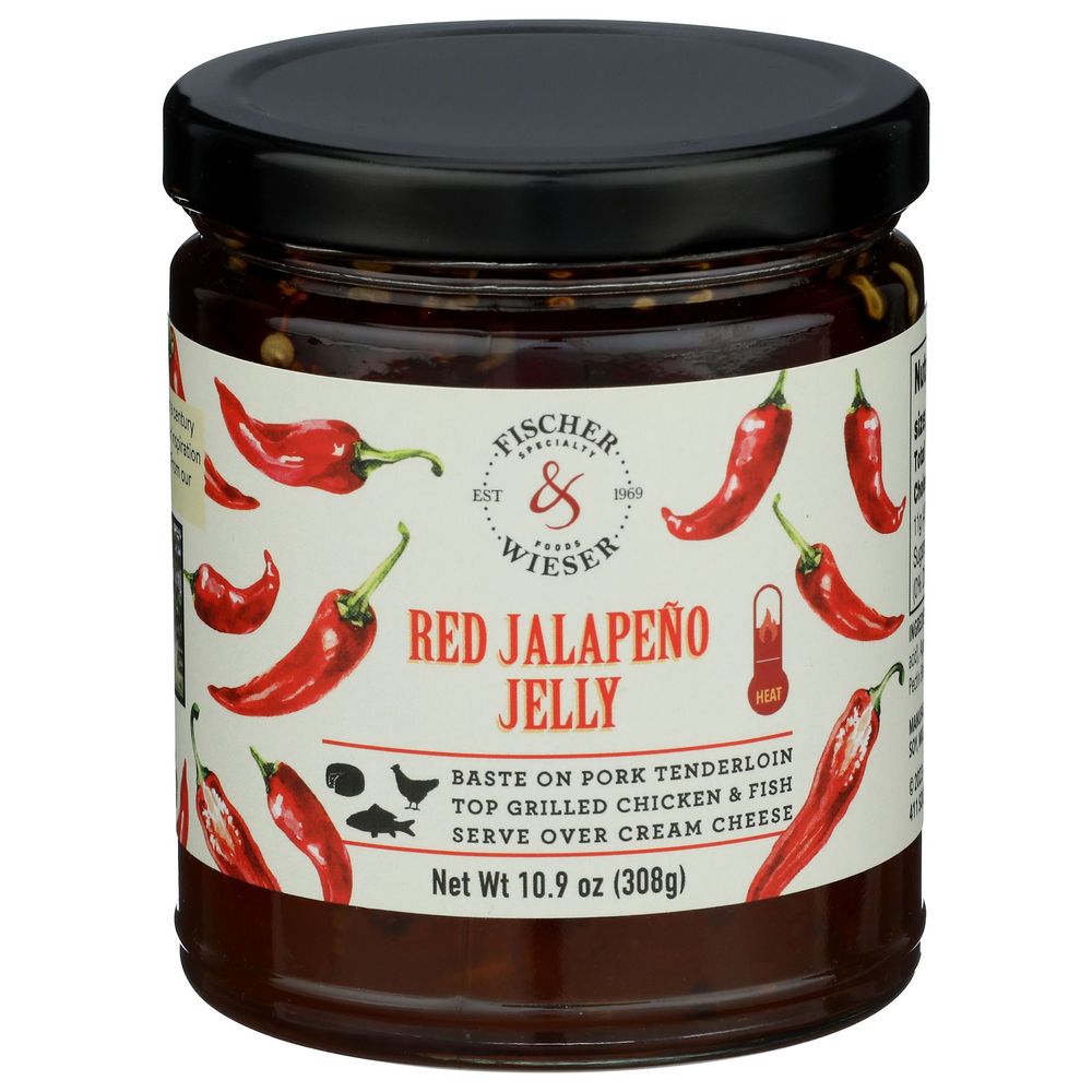 Fischer & Wieser Red Hot Jalapeno Jelly, 10.9 Ounce -- 6 Per Case