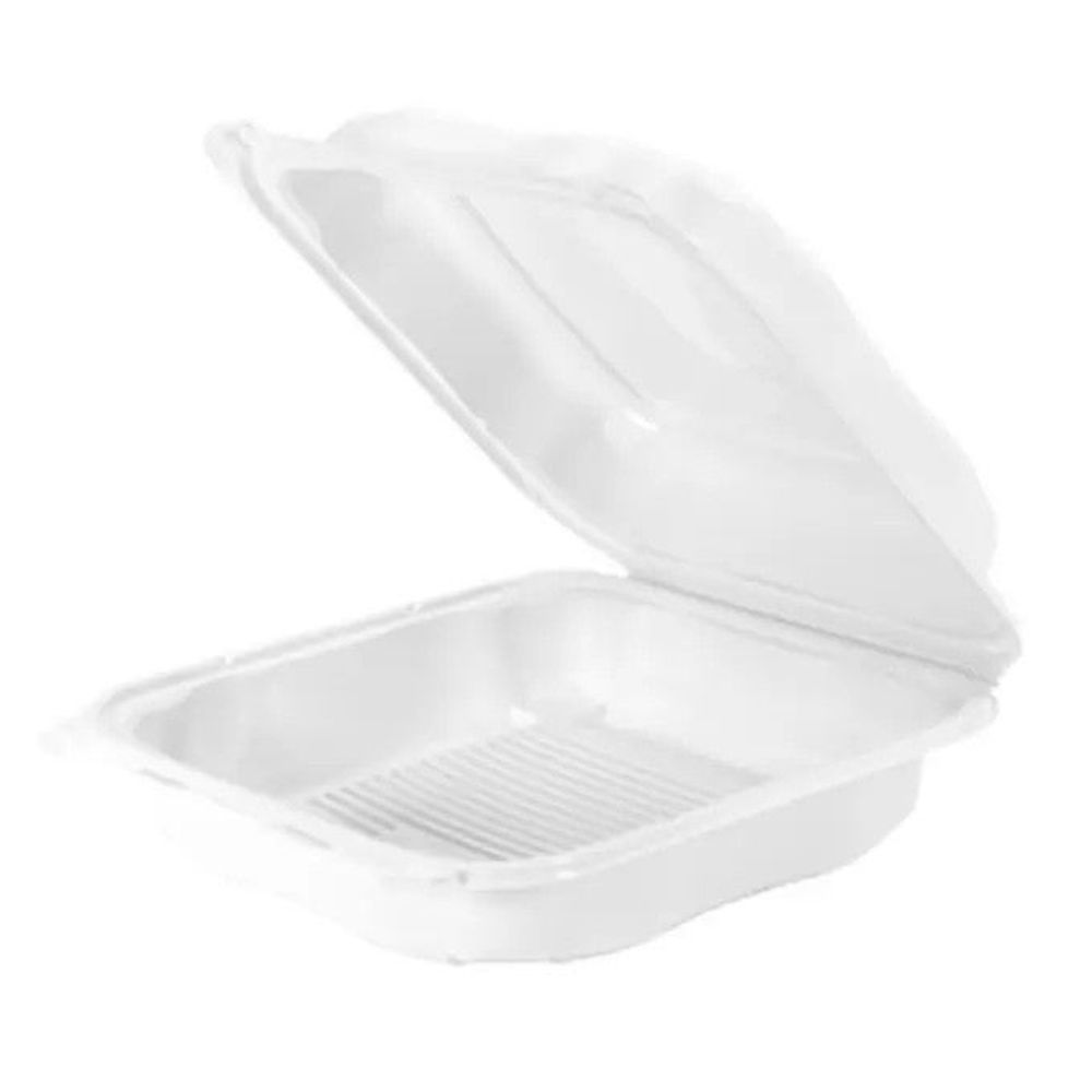 Clover Stone Square Hinged Foam Container