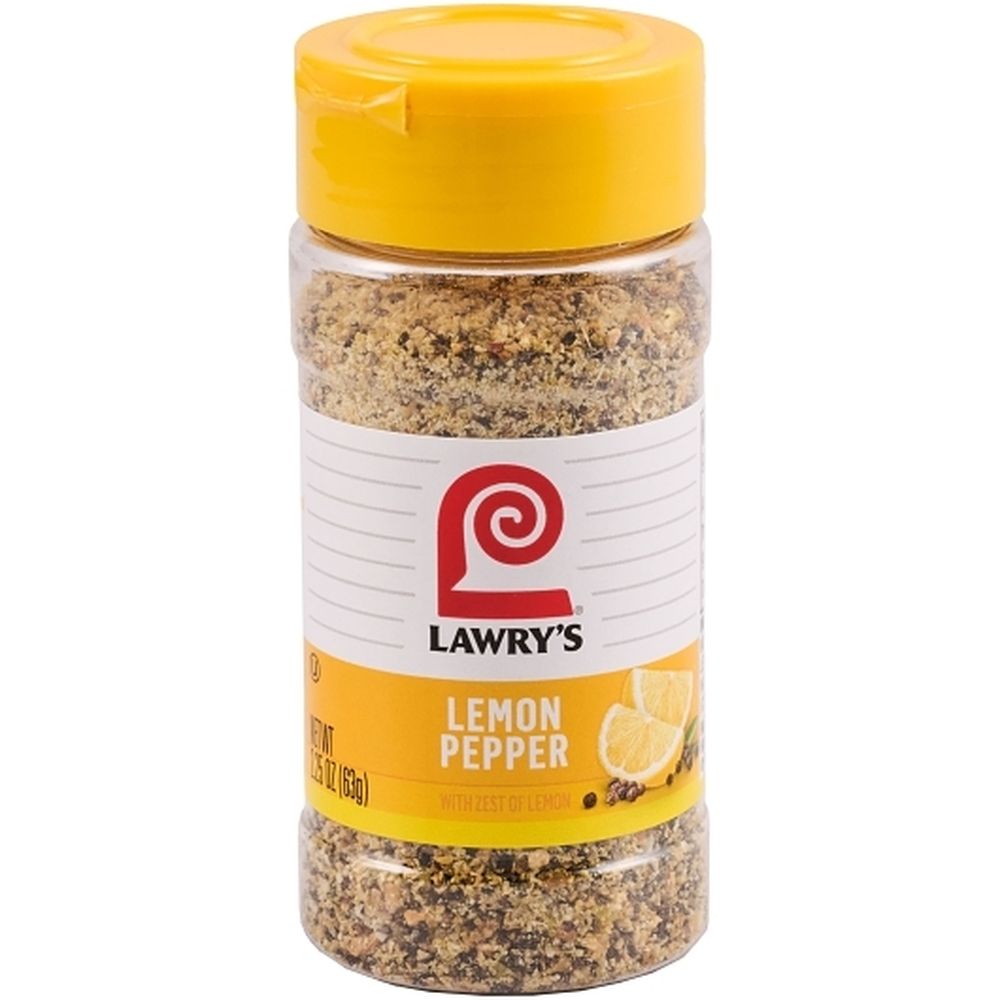 Lawry's Lemon Pepper, 2.25 Ounce -- 12 Per Case