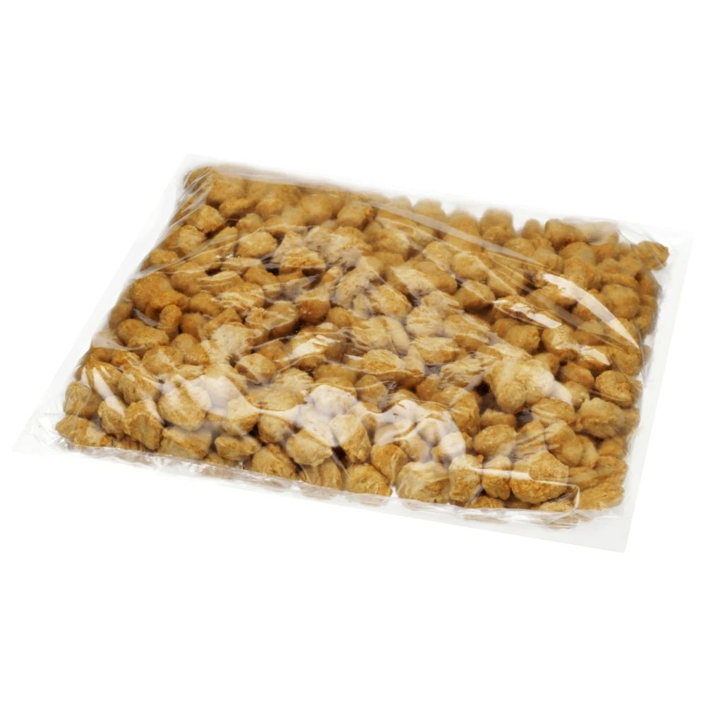 Tyson 0.257 Ounce Fully Cooked Whole Grain Breaded Popcorn Chicken Bites, 7.5 Pound -- 4 Per Case