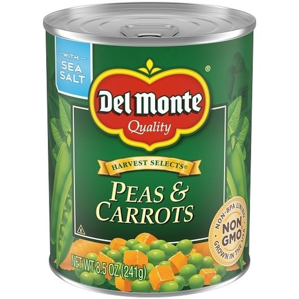 Harvest Selects Peas and Carrots with Sea Salt