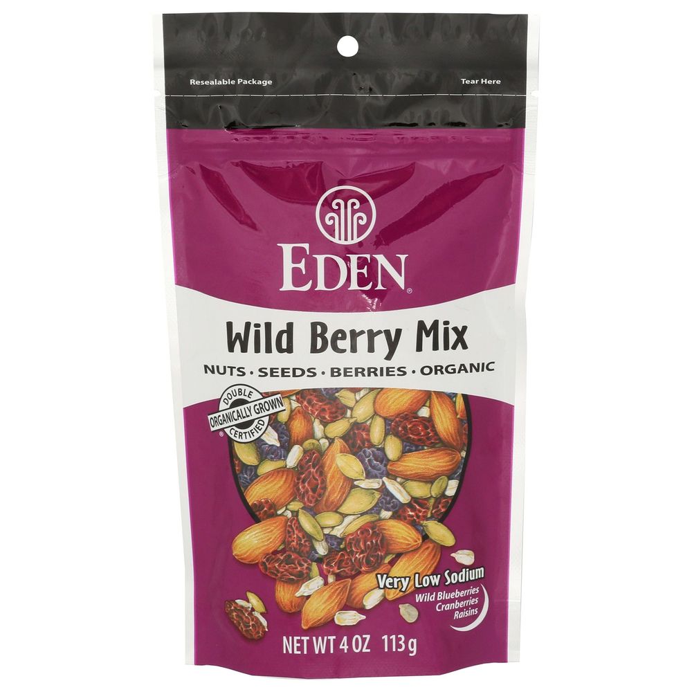 Eden Wild Berry Mix, 4 Ounce -- 15 Per Case