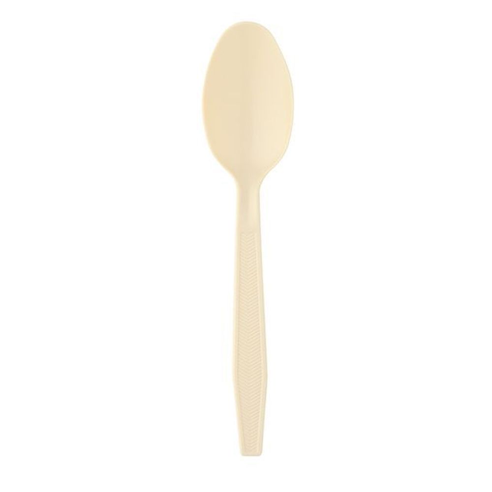 Earthchoice Tan Psm Heavy Weight Full Length Spoon, 5.9 Inch -- 1000 Per Case