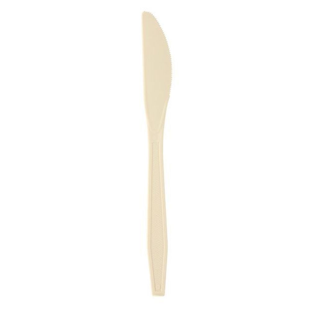 Earthchoice Tan Psm Heavy Weight Full Length Knife, 7.5 Inch -- 1000 Per Case