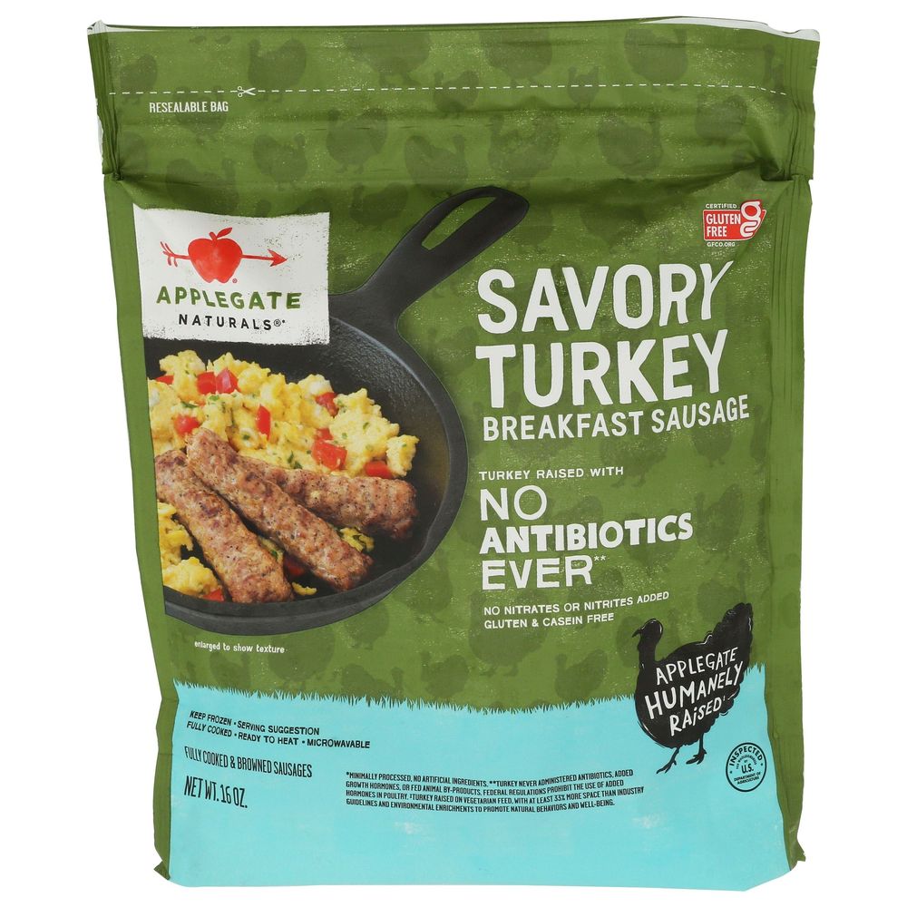 Naturals Savory Turkey Breakfast Sausage