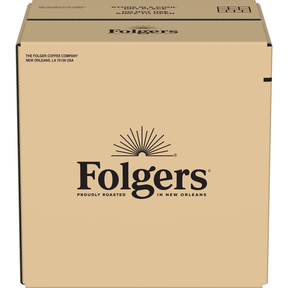 Folgers Traditional Roast Decaffeinated Coffee, 8 Ounce -- 48 Per Case