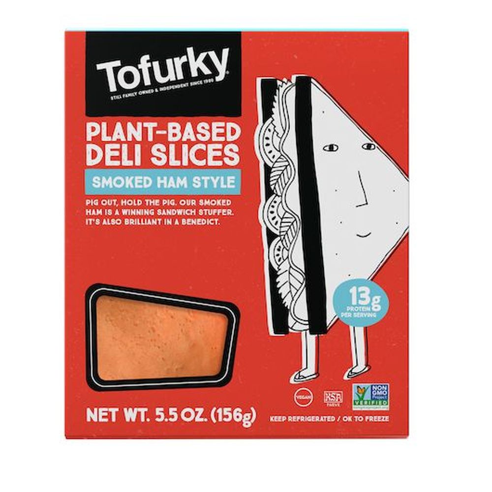 Tofurky Smoked Ham Style Deli Slices Case | FoodServiceDirect