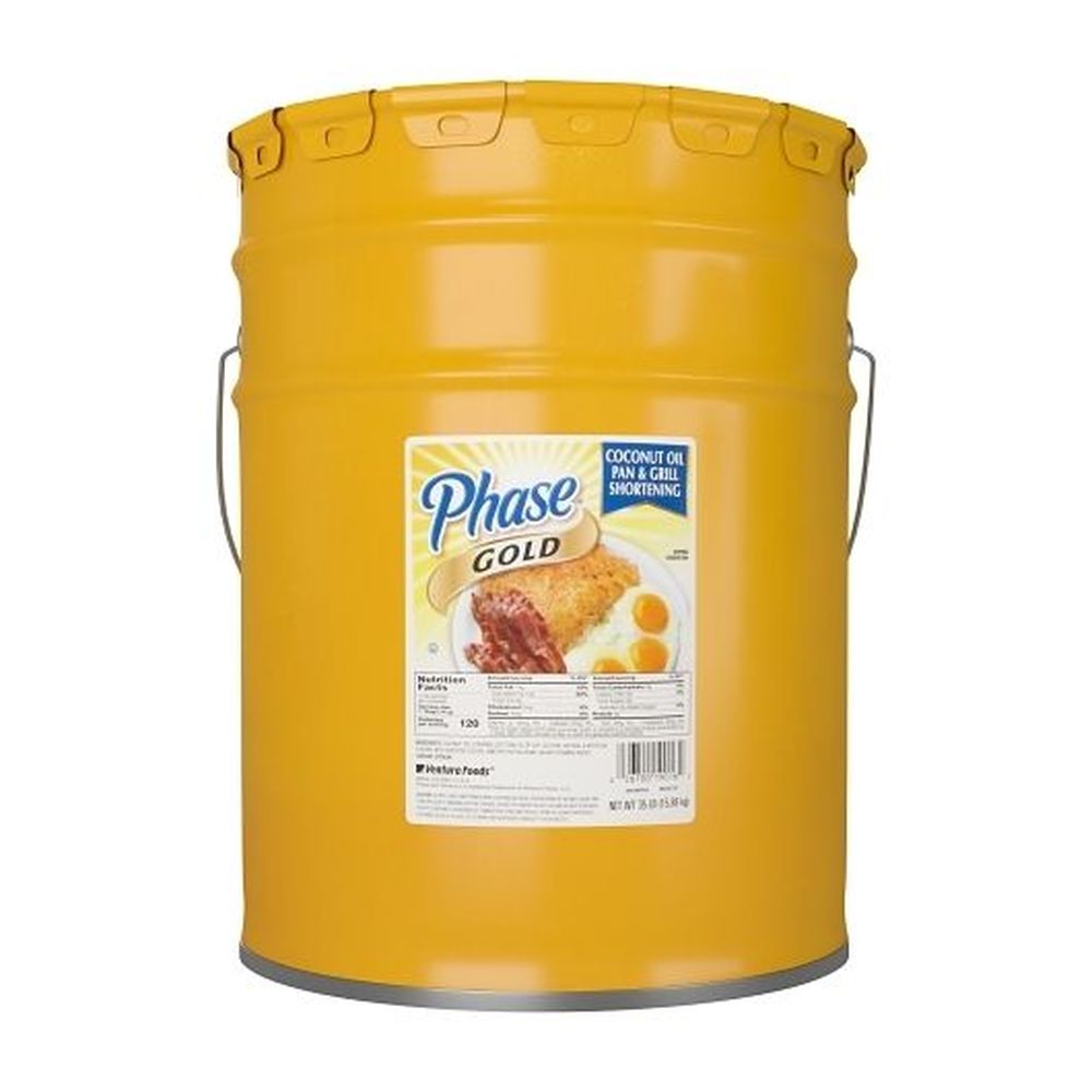 Phase Coconut Oil Pan And Grill Shortening, 35 Pound