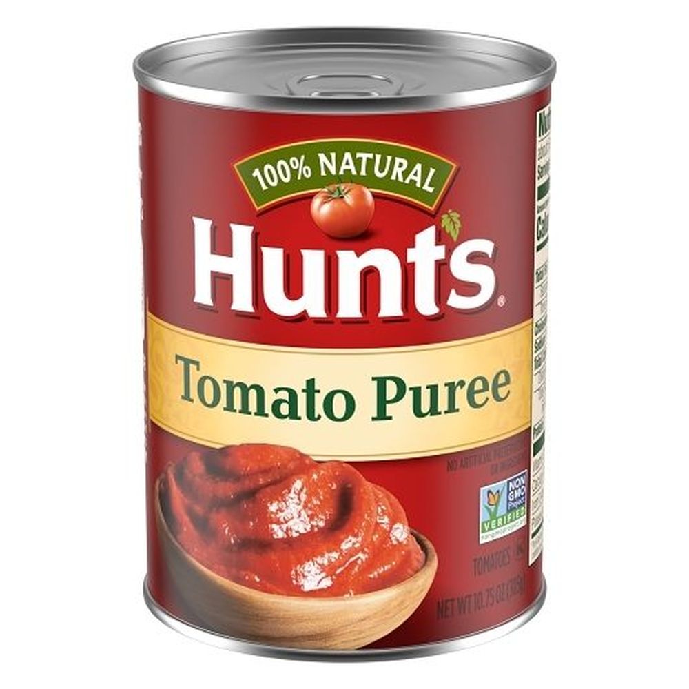 Hunt's 100 Percent Natural Tomato Puree, 10.75 Ounce -- 12 Per Case