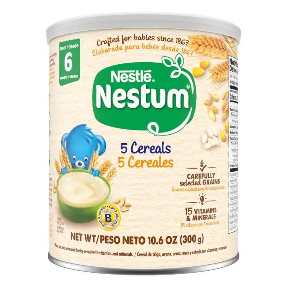 Nestum Infant 5 Cereals, 10.6 Ounce -- 12 Per Case